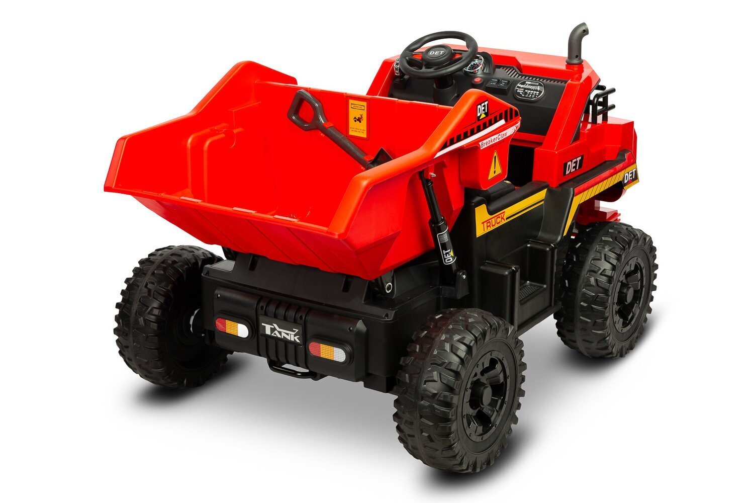Vienvietīgs bērnu elektromobilis Toyz Tank, sarkans цена и информация | Bērnu elektroauto | 220.lv