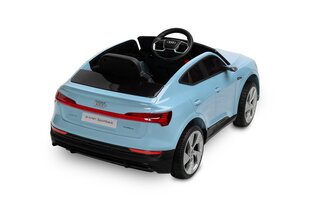 Одноместный детский электромобиль Toyz Audi E-tron Sportback, синий цена и информация | Электромобили для детей | 220.lv