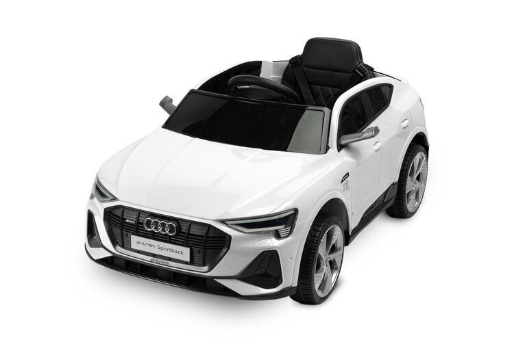 Vienvietīgs bērnu elektromobilis Toyz Audi E-tron Sportback, balts цена и информация | Bērnu elektroauto | 220.lv