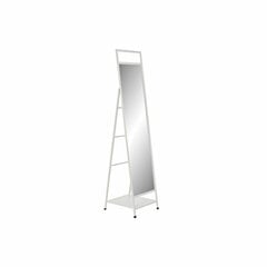 Стоящее зеркало DKD Home Decor Зеркало Металл Белый Loft (39 x 40 x 160 cm) цена и информация | Зеркальца | 220.lv