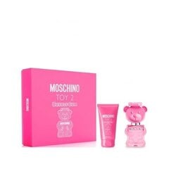 Подарочный набор Moschino Toy 2 для женщин: туалетная вода Toy 2 Bubble Gum EDT, 30 мл + лосьон для тела, 50 мл цена и информация | Женские духи | 220.lv