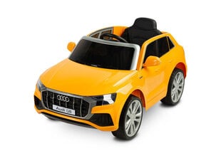 Одноместный детский электромобиль Toyz Audi RS Q8, желтый цена и информация | Электромобили для детей | 220.lv