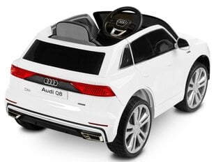 Vienvietīgs bērnu elektromobilis Toyz Audi RS Q8, balts цена и информация | Электромобили для детей | 220.lv