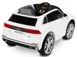 Vienvietīgs bērnu elektromobilis Toyz Audi RS Q8, balts cena un informācija | Bērnu elektroauto | 220.lv