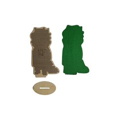 Набор для вышивания на деревянной основе Kind Fox by Wizardi KF022/121 цена и информация | Принадлежности для вышивания | 220.lv