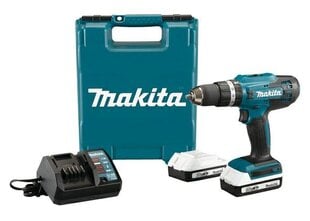 MAKITA Skrūvgriežis UD.18V 2x2.0Ah TIPA G 42Nm HP488DWAE цена и информация | Шуруповерты, дрели | 220.lv