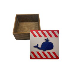 Деревянная коробка Kind Fox by Wizardi KF057/18 цена и информация | Принадлежности для вышивания | 220.lv