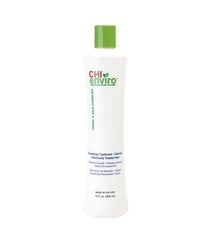 Izlīdzinoša matu taisnošanas procedūra Chi Enviro Virgin Resistant Hair, 355 ml cena un informācija | Kosmētika matu stiprināšanai | 220.lv