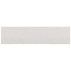 Paklājs DKD Home Decor Balts Rombs Moderns (60 x 240 x 2,2 cm) cena un informācija | Paklāji | 220.lv