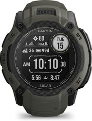 Garmin Instinct® 2X Solar Moss 50мм цена и информация | Смарт-часы (smartwatch) | 220.lv