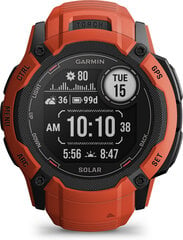 Garmin Instinct® 2X Solar Flame Red 50мм цена и информация | Смарт-часы (smartwatch) | 220.lv