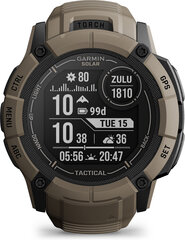 Garmin Instinct® 2X Solar Tactical Coyote Tan цена и информация | Смарт-часы (smartwatch) | 220.lv