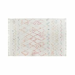 Ковер DKD Home Decor Чёрный Зигзаг Белый (120 x 180 x 0,7 cm) цена и информация | Ковры | 220.lv