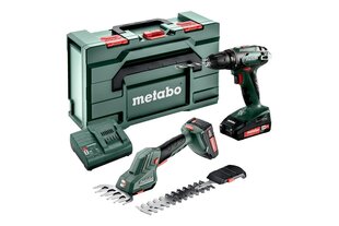 КОМПЛЕКТ METABO.COMBO 18V 2.3.4 цена и информация | Шуруповерты, дрели | 220.lv