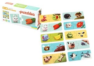 Bērnu puzle - Dzīvnieki cena un informācija | Rotaļlietas zīdaiņiem | 220.lv