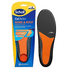 Scholl GelActiv Work™ мужские стельки для рабочей обуви, 1 пара, 40-46 цена и информация | Для ухода за обувью и одеждой | 220.lv