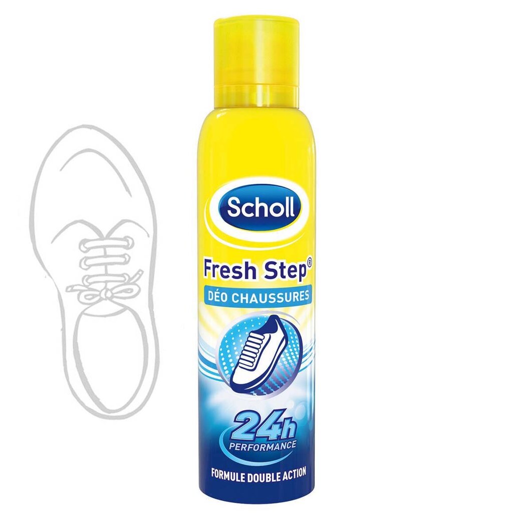 Scholl Fresh Step Dezodorants Apaviem, 150ml цена и информация | Līdzekļi apģērbu un apavu kopšanai | 220.lv