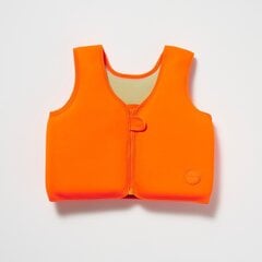 Peldveste Sonny Neon Orange (L izmērs, 3-6 gadi, līdz 30kg) цена и информация | Нарукавники, жилеты для плавания | 220.lv