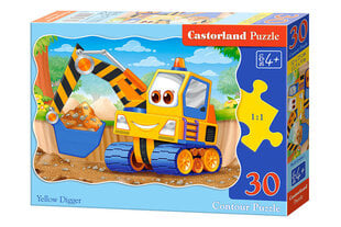 Пазл Castorland Yellow Digger Puzzle, 30 деталей цена и информация | Пазлы | 220.lv