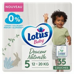 Autiņi Lotus Baby Natural Softness (35 gab.) cena un informācija | Autiņbiksītes | 220.lv