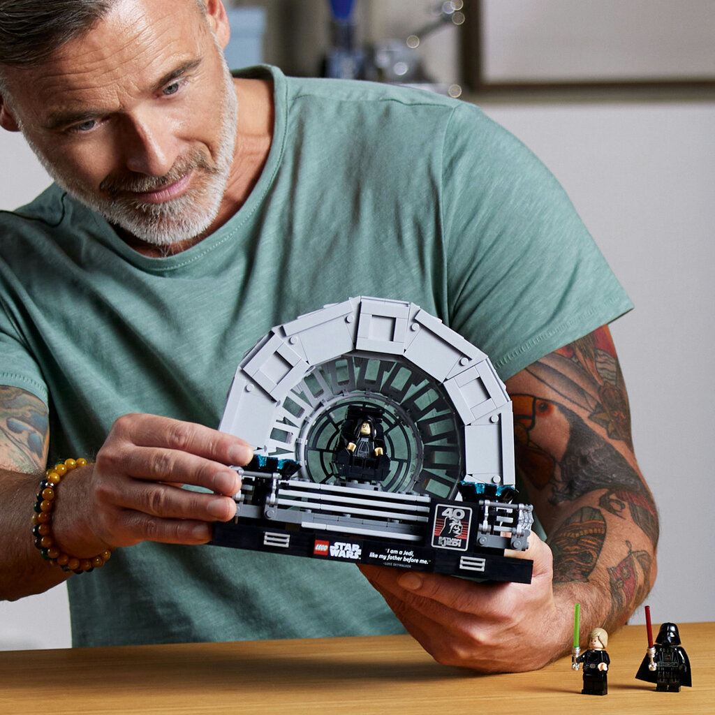 75352 LEGO® Star Wars Diorāma: imperatora troņa zāle cena un informācija | Konstruktori | 220.lv