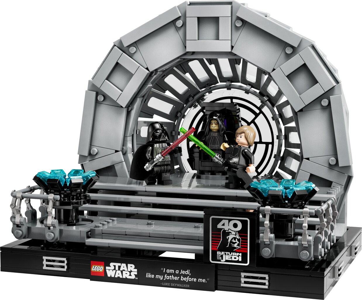 75352 LEGO® Star Wars Diorāma: imperatora troņa zāle cena un informācija | Konstruktori | 220.lv