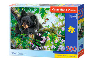 Castorland Wish I Could Fly Puzzle, 200 gabaliņi cena un informācija | Puzles, 3D puzles | 220.lv