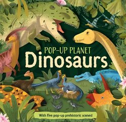 Pop-Up Planet: Dinosaurs cena un informācija | Grāmatas pusaudžiem un jauniešiem | 220.lv