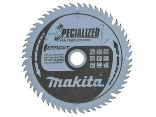 Режущий диск Makita B-57320 165x20x56z EFFICUT цена и информация | Механические инструменты | 220.lv