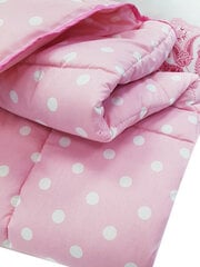 Стеганое шерстяное детское одеяло All Seasons pink, 100x140 см цена и информация | Одеяла | 220.lv