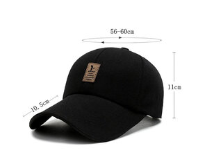 Cepure ar nagu ER52 cena un informācija | Vīriešu cepures, šalles, cimdi | 220.lv