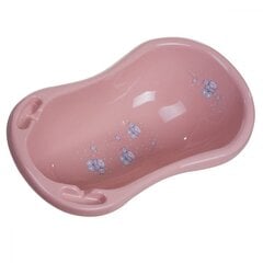 Детская ванночка 84 см, плюшевый мишка, розовая цена и информация | Maudynių prekės | 220.lv