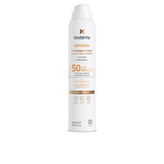 Sesderma Repaskin Aerosol Transparent Spray SPF50+ 200ml цена и информация | Кремы от загара | 220.lv