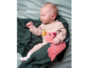Plīša gulbis mazulim, rozā krāsā cena un informācija | Rotaļlietas zīdaiņiem | 220.lv