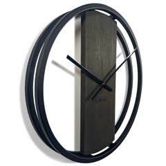Sienas pulkstenis - industriālais bēniņi. Apaļi 50 cm cena un informācija | Pulksteņi | 220.lv