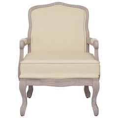vidaXL atpūtas krēsls, bēšs, 64x64x90 cm, audums цена и информация | Кресла в гостиную | 220.lv