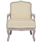 vidaXL atpūtas krēsls, bēšs, 64x64x90 cm, audums цена и информация | Atpūtas krēsli | 220.lv