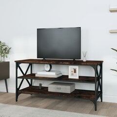 vidaXL TV skapītis, ozolkoka krāsa, 100x40x50 cm, inženierijas koks cena un informācija | TV galdiņi | 220.lv