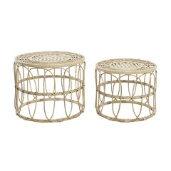 2 galdiņu komplekts DKD Home Decor цена и информация | Журнальные столики | 220.lv