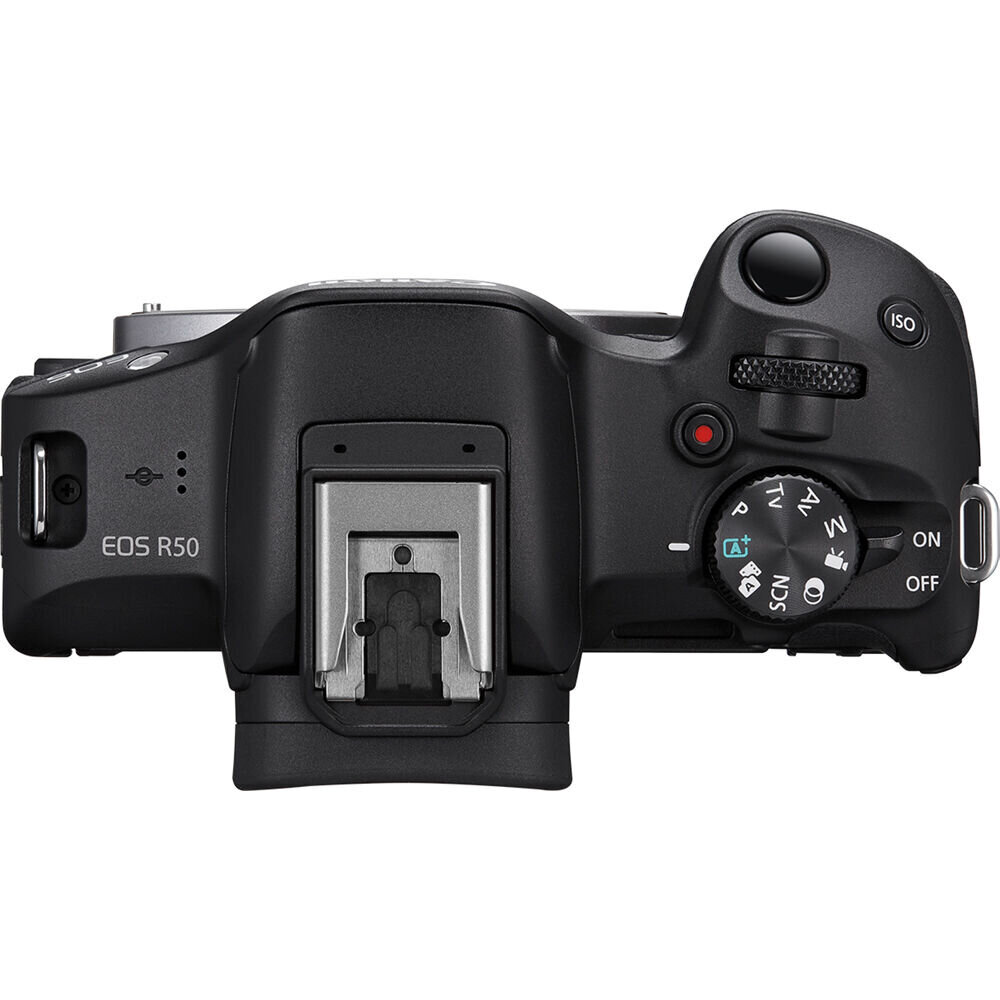 Canon EOS R50 + RF-S 18-45 IS STM (Black) цена и информация | Digitālās fotokameras | 220.lv