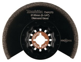 MAKITA MT LIEKTS ZĀĢA ASMENS DIAMOND 85mm K40 MULTITOOL cena un informācija | Rokas instrumenti | 220.lv