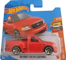 Машинка 2021 - 237 - GRY97 Hot Wheels '99 FORD F-150 SVT LIGHTNING цена и информация | Конструктор автомобилей игрушки для мальчиков | 220.lv