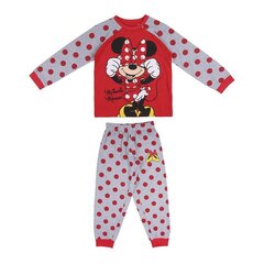 Pajama Bērnu Minnie Mouse Sarkans cena un informācija | Halāti, naktskrekli, pidžamas meitenēm | 220.lv