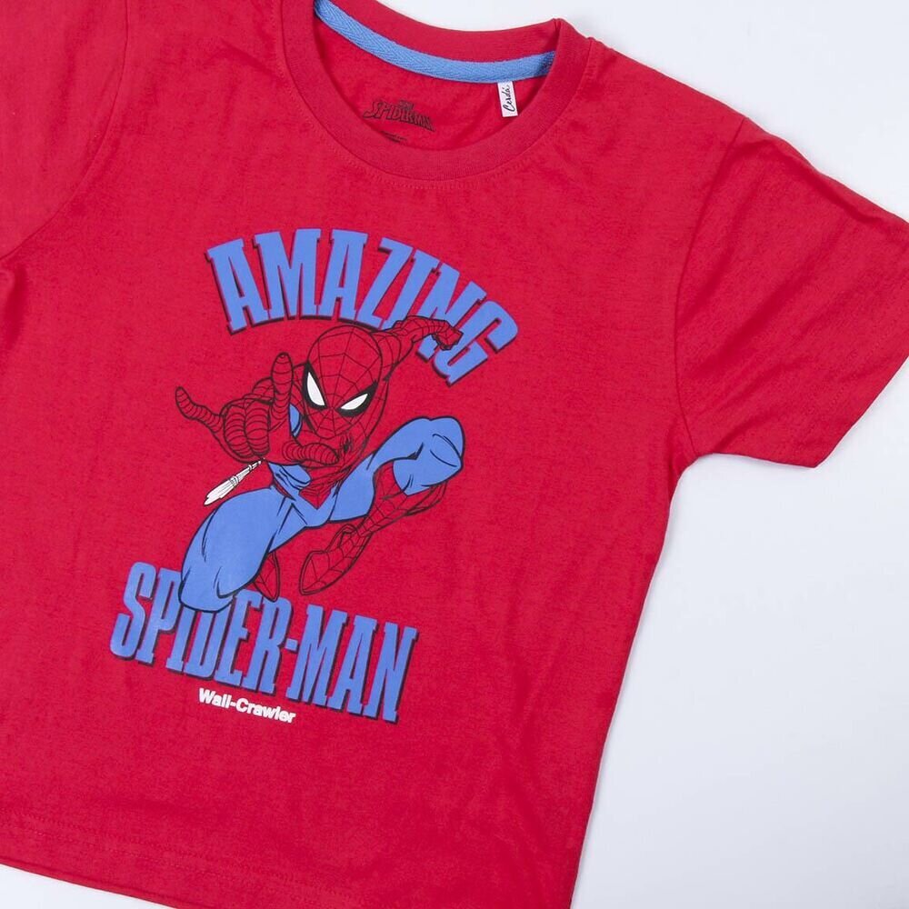 Drēbju komplekts Spiderman Sarkans Zils cena un informācija | Komplekti zēniem | 220.lv