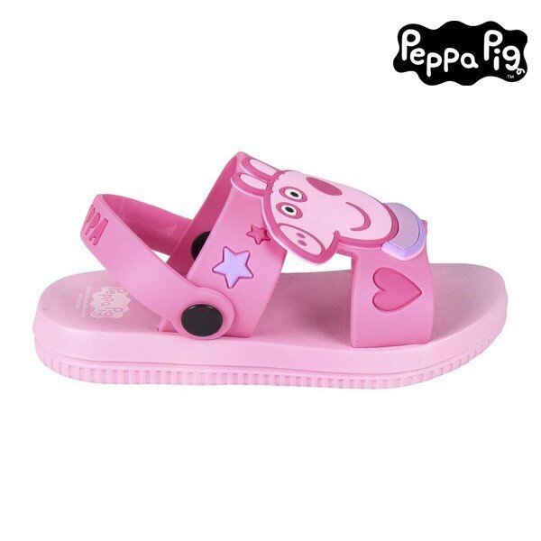 Pludmales sandales Peppa Pig Rozā cena un informācija | Bērnu sandales | 220.lv