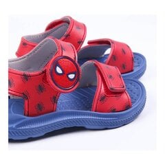 Pludmales sandales Spiderman Sarkans cena un informācija | Bērnu sandales | 220.lv