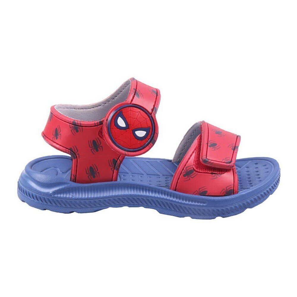 Pludmales sandales Spiderman Sarkans цена и информация | Bērnu sandales | 220.lv