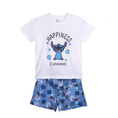 Пижама Детский Stitch Синий цена и информация | Пижамы, халаты для девочек | 220.lv
