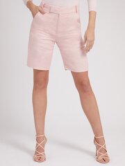 GUESS JEANS Lilian Linen Pink Roses 563931904 cena un informācija | Sieviešu šorti | 220.lv