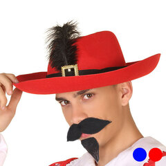 Шляпа Мушкетер Перо 110613 цена и информация | Карнавальные костюмы, парики и маски | 220.lv
